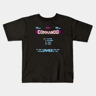 Mod.1 Arcade Commando Video Game Kids T-Shirt